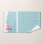 クリスマス雪だるま バスタオルセット (ハンドタオル)