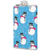 クリスマス雪だるま フラスク (左)