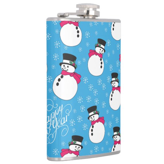 クリスマス雪だるま フラスク (右)