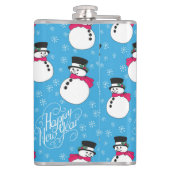 クリスマス雪だるま フラスク (裏面)