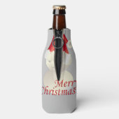 クリスマス雪だるま ボトルクーラー (ボトル裏面)