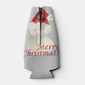 クリスマス雪だるま ボトルクーラー (裏面)