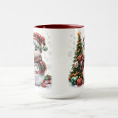 クリスマス雪だるま マグカップ (中央)