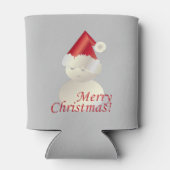 クリスマス雪だるま 缶クーラー (裏面)