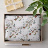 クリスマス雪だるま 薄葉紙 (ギフト)