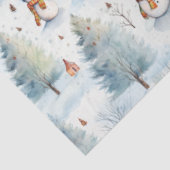 クリスマス雪だるま 薄葉紙 (詳細)