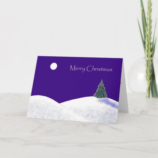 クリスマス雪塗り シーズンカード (正面)
