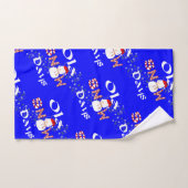 クリスマス雪日バスタオオルセット，雪だるま バスタオルセット (ハンドタオル)