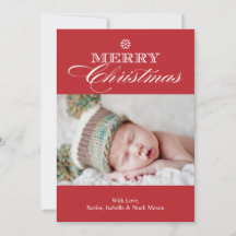 クリスマス雪片 |赤