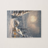 クリスマス雪 ジグソーパズル (横)