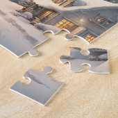 クリスマス雪 ジグソーパズル (側面)