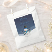 クリスマス雪 フェイバーバッグ (クリップ留めされた状態)