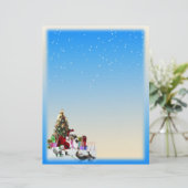 クリスマス雪（両面） (スタンド正面)