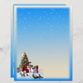 クリスマス雪（両面） (正面/裏面)