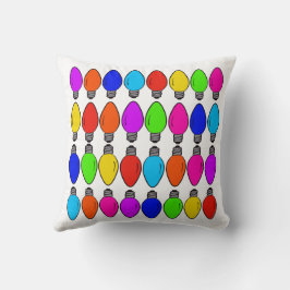 クリスマス電球パターン クッション