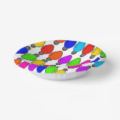 クリスマス電球パターン ペーパーボウル (傾斜あり)