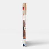 クリスマス電話ケース iPhoneケース (右側面)