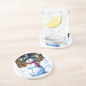 クリスマス霜の降りたイブ コースター (側面)