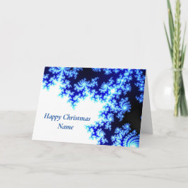 クリスマス霜の降りた カード