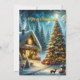 クリスマス霜の降りた。 シーズンカード