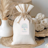 クリスマス静か妊娠の夜 ギフトタグ