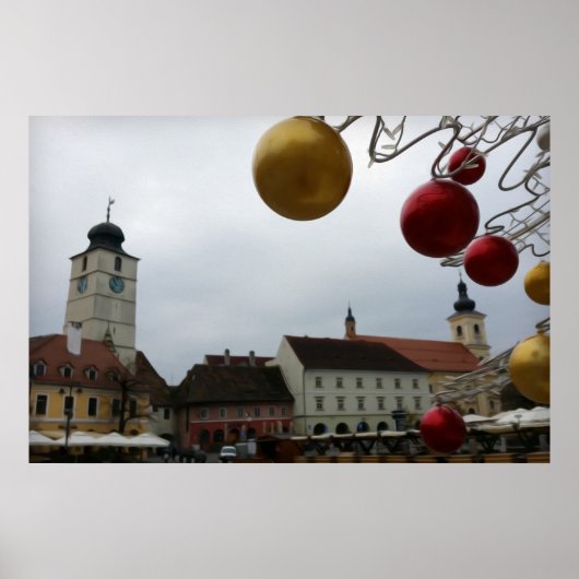 クリスマス静か ポスター (正面)