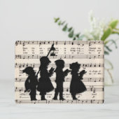 クリスマス音楽を奏でる子供たち シーズンカード (スタンド正面)