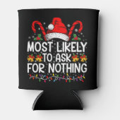 クリスマス頼にマッチしない 缶クーラー (正面)