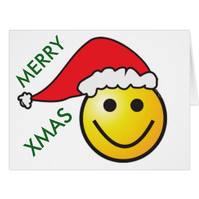 "クリスマス顔サンタさん (正面横)