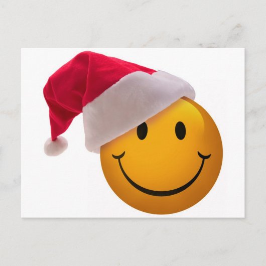 クリスマス顔 シーズンポストカード (正面)