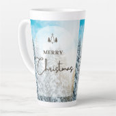 クリスマス風ラテマグ カフェラテマグ (左アングル)