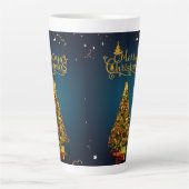 クリスマス風ラテマグ カフェラテマグ (正面)