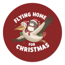 クリスマス飛んでいるの家