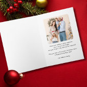 クリスマス飛行機スノーフレーク写真おもしろい航空 カード