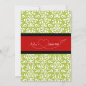 クリスマス食べパーティの招待状- Drink & Be メリー 招待状 (裏面)