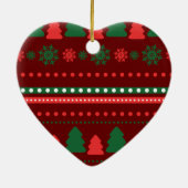 クリスマス食品・飲料ラベルセット セラミックオーナメント (裏面)