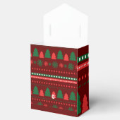 クリスマス食品・飲料ラベルセット フェイバーボックス (オープン)