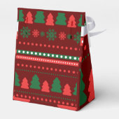 クリスマス食品・飲料ラベルセット フェイバーボックス (裏面サイド)