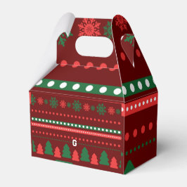 クリスマス食品・飲料ラベルセット フェイバーボックス