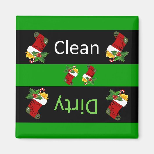 クリスマス食洗機磁石 マグネット (正面)