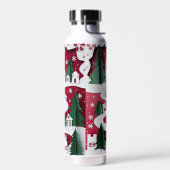 クリスマス飲み物用品 ウォーターボトル (左面)