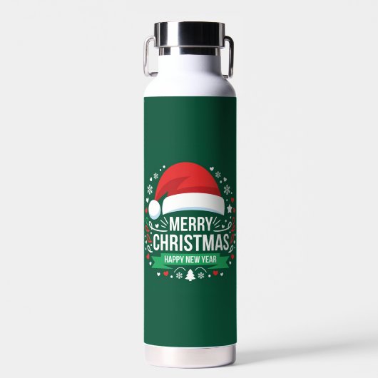 クリスマス飲み物用品 ウォーターボトル (正面)