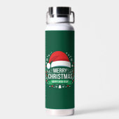 クリスマス飲み物用品 ウォーターボトル (背面)