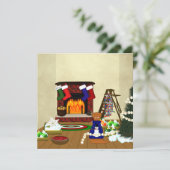 クリスマス飾にオリバー (スタンド正面)