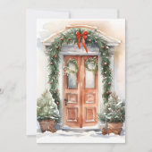 クリスマス飾のグリーティングカード シーズンカード (正面)