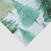 クリスマス飾の木々の青いクリスマス 薄葉紙 (詳細)