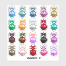 クリスマス飾りシール