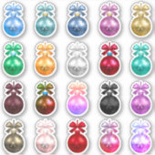 クリスマス飾りシール シール (正面)