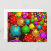 クリスマス飾りジャンボリーポストカード シーズンポストカード (正面/裏面)