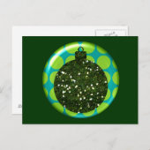 クリスマス飾りボールはがき シーズンポストカード (正面/裏面)